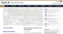 Desktop Screenshot of njacp.org